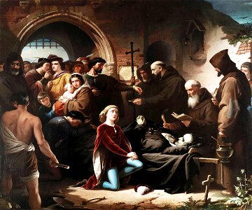 El entierro de don Álvaro de Luna (Museo del Prado)