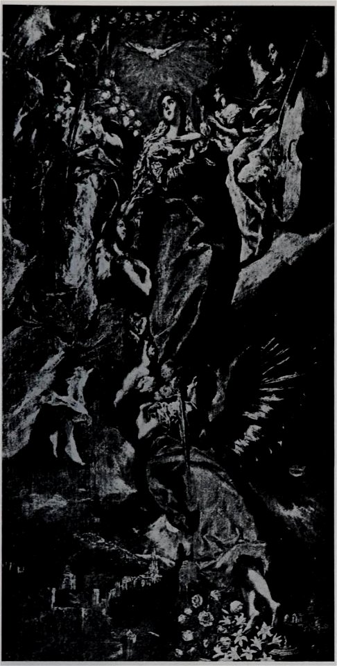 El Greco - Sketch of Immaculate Conception after Oballe version, Selgas