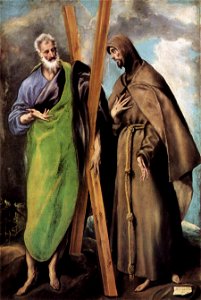 El Greco - St Andrew and St Francis - WGA10500