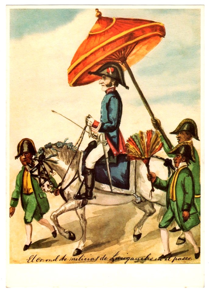 El Coronel de Milicias de Lurigancho en el paseo