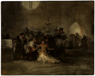 El exorcismo - anonimo (Prado)
