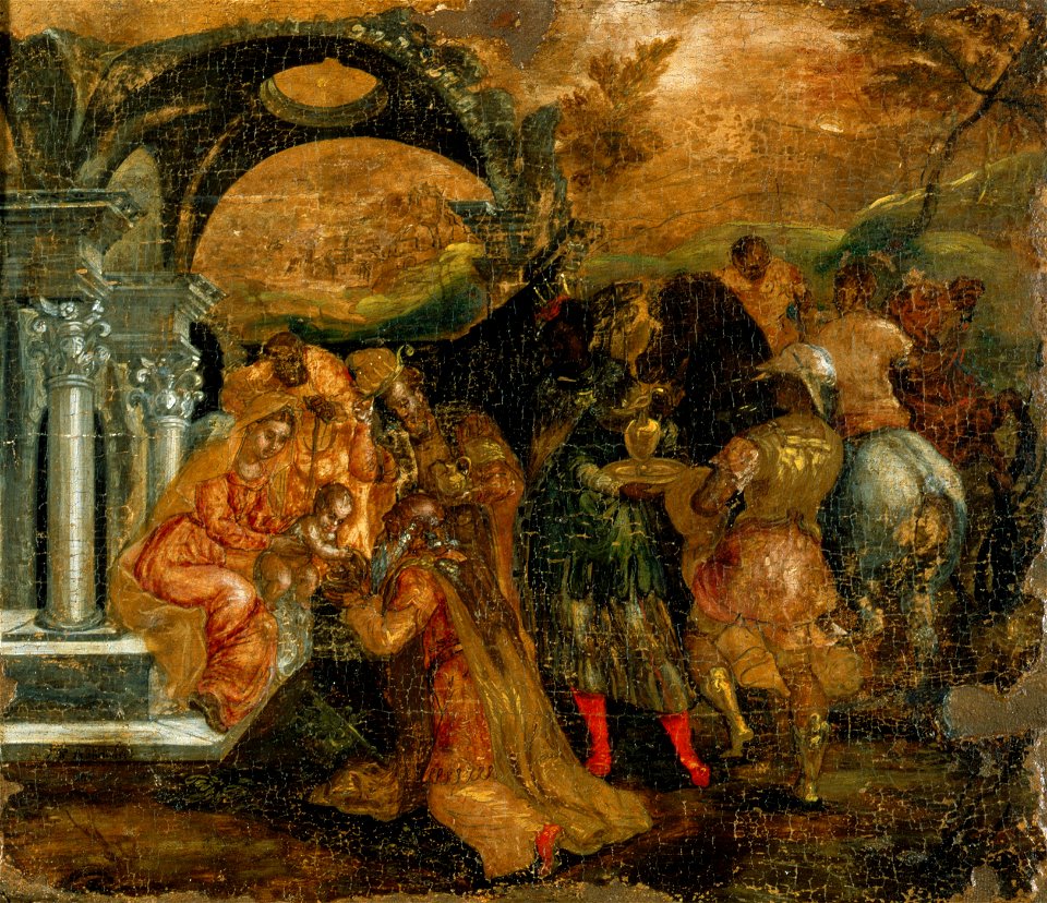 El Greco - The Adoration of the Magi - Google Art Project (721007)