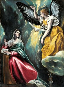 El GRECO (Domenikos Theotokopoulos) - Annunciation - Google Art Project