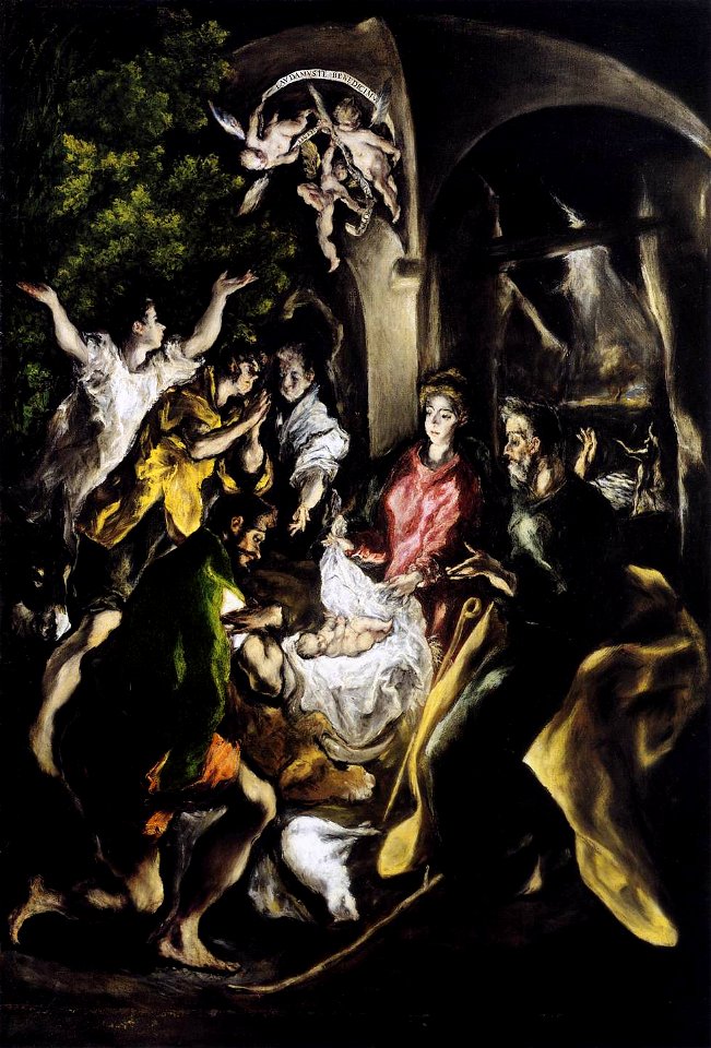 El Greco - The Adoration of the Shepherds - WGA10611