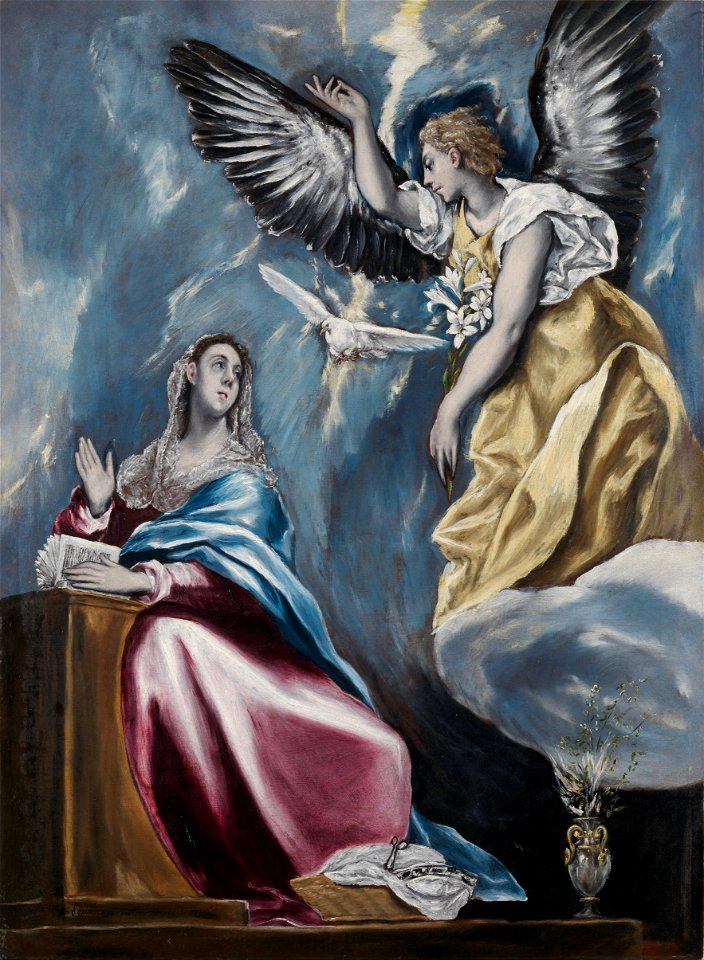 El Greco - The Annunciation - Google Art Project