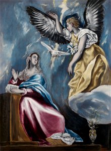 El Greco - The Annunciation - Google Art Project