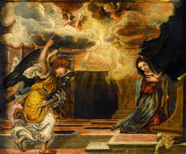 El Greco - The Annunciation, Sotheby's 2014