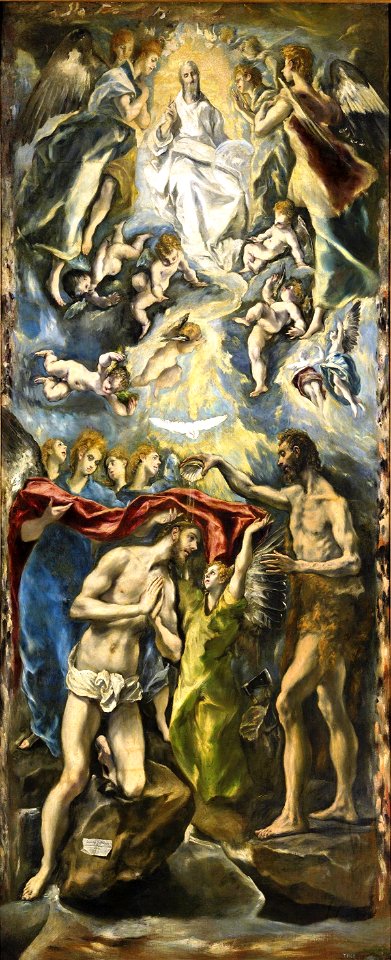 El Greco - The Baptism - WGA10527