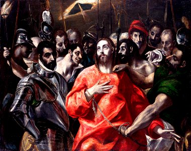 El Greco (workshop of) - The Disrobing of Christ, NMW A 5