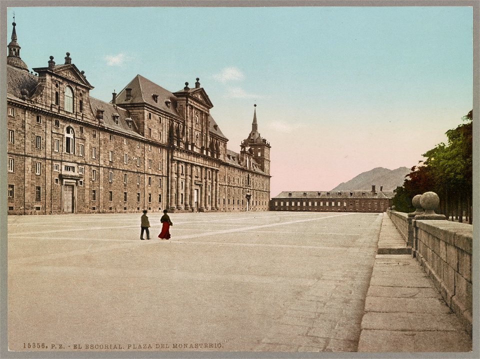 El Escorial. Plaza del Monasterio LCCN2017660392