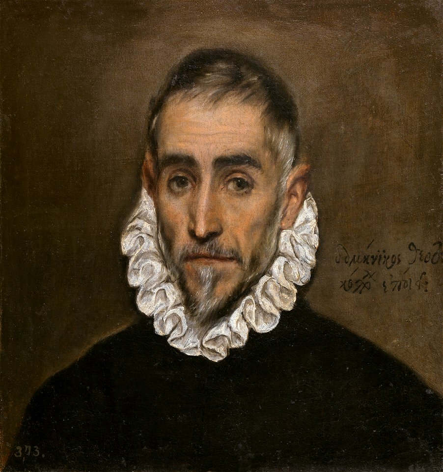 El Greco - An Elderly Gentleman - WGA10506