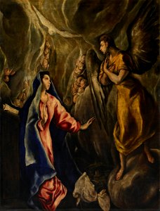 El Greco - Annunciation, Meadows Museum