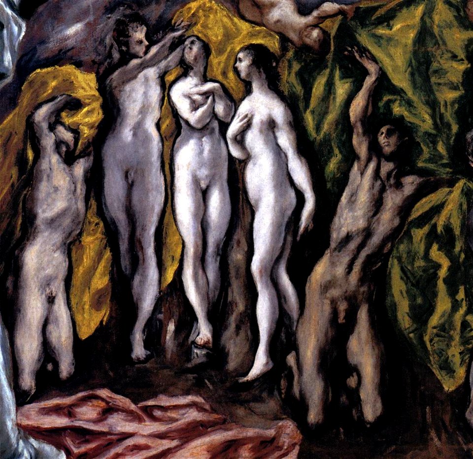 El Greco - The Opening of the Fifth Seal (detail) - WGA10639