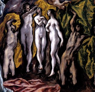 El Greco - The Opening of the Fifth Seal (detail) - WGA10639