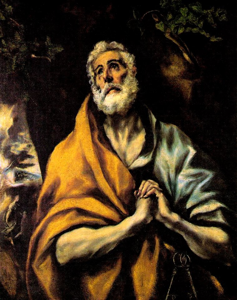 El Greco - The Repentant Peter - WGA10547