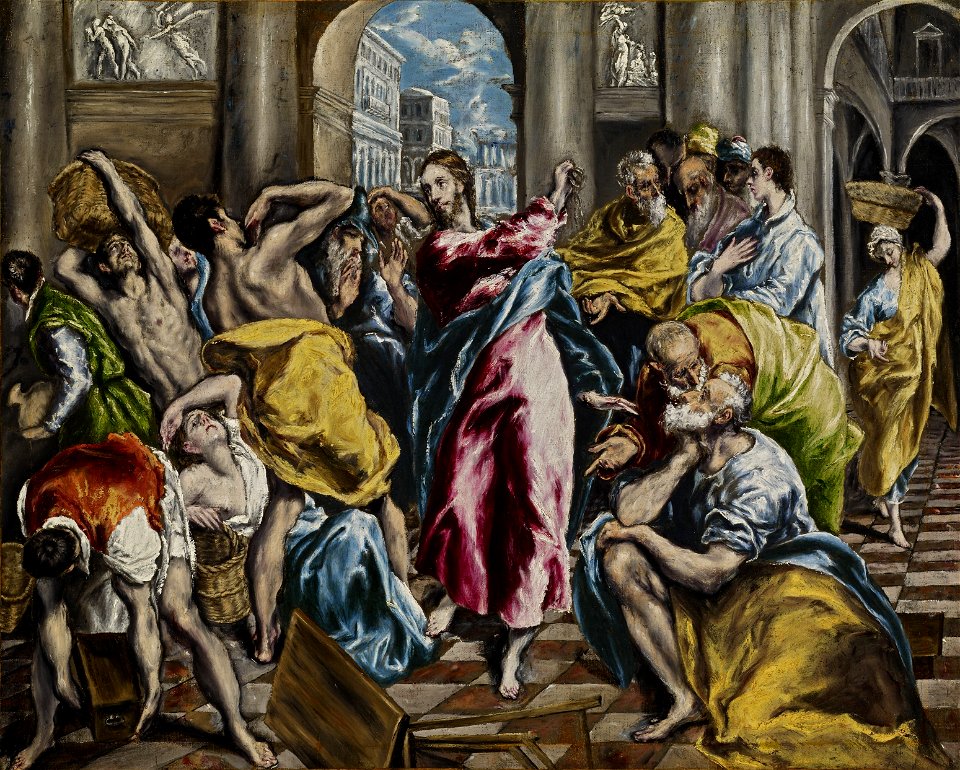 El Greco - The Purification of the Temple - WGA10541