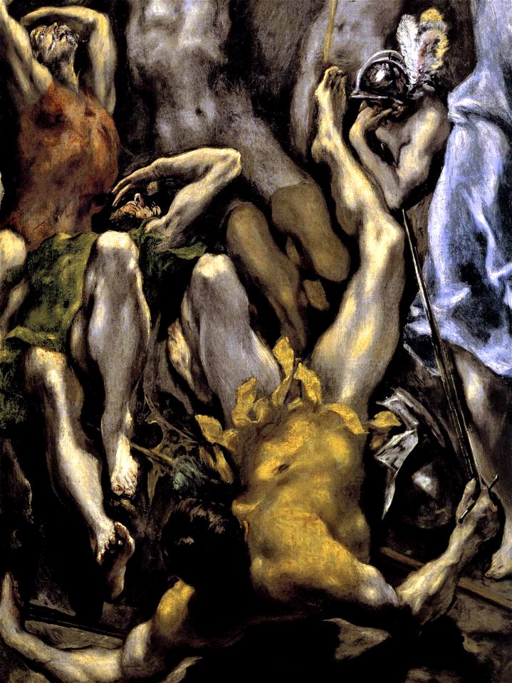 El Greco - The Resurrection (detail) - WGA10532