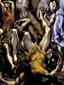 El Greco - The Resurrection (detail) - WGA10532