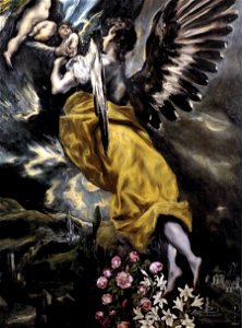 El Greco - The Virgin of the Immaculate Conception (detail) - WGA10619