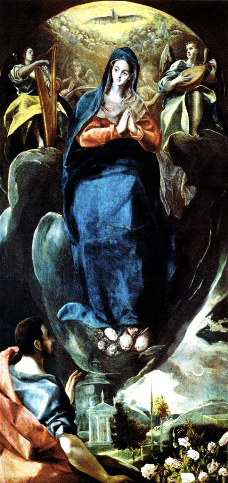 El Greco - The Virgin of the Immaculate Conception and St John - WGA10466