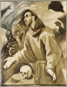 El Greco - Saint Francis receiving the Stigmata, Anna Scripps Whitcomb