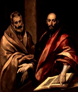 El Greco - Apostles Peter and Paul - WGA10496