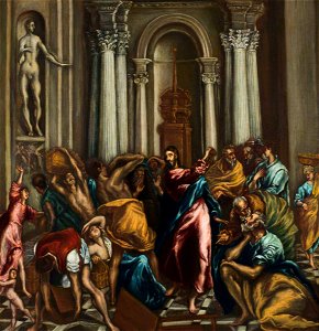 El Greco - Cleansing the Temple, Pontevedra