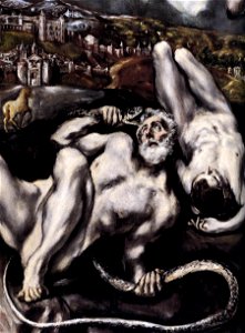El Greco - Laocoön (detail) - WGA10615