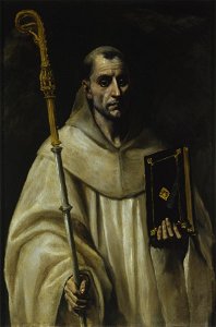El Greco - St Bernard, 1577-1579