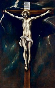 El Greco workshop - Christ on the Cross, CE00022