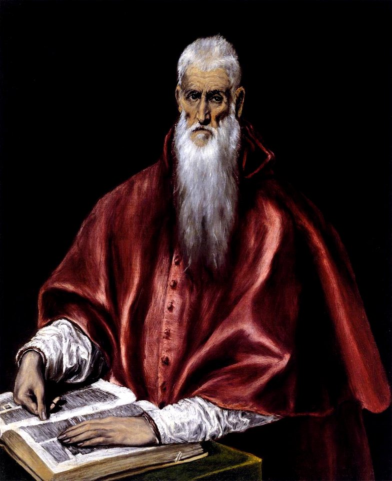 El Greco - St Jerome as a Scholar - WGA10625