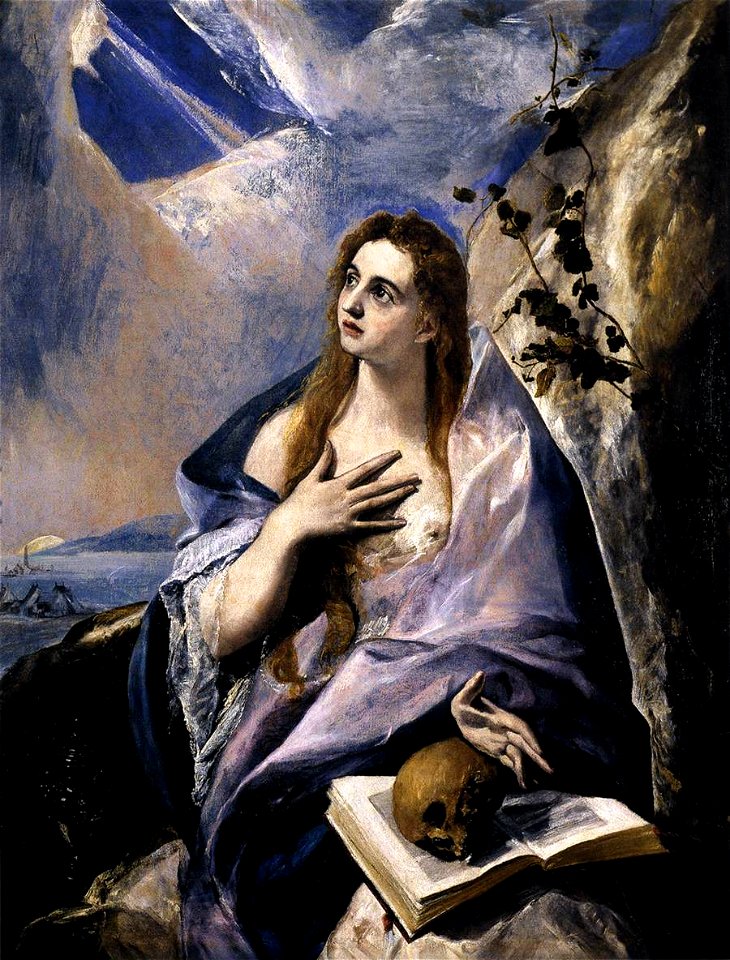 El Greco - Mary Magdalen in Penitence - WGA10451