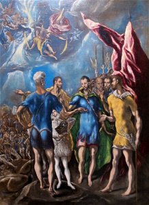 El greco, martirio di s. amurizio e la legione tebana, 01 (cropped)
