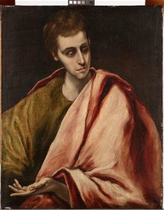 El Greco - St. John - 1964.45.FA - Dallas Museum of Art. Free illustration for personal and commercial use.
