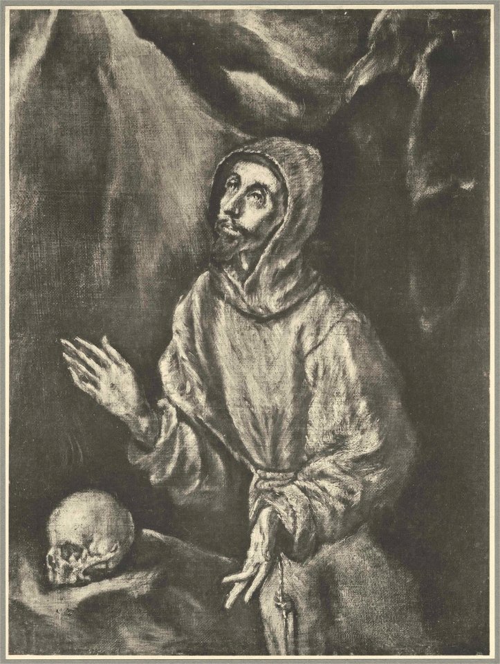 El Greco - Saint Francis receiving the Stigmata, Juan Angel Rosillo