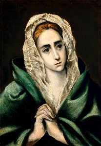 El Greco - Mater Dolorosa (Gemäldegalerie, Berlin)