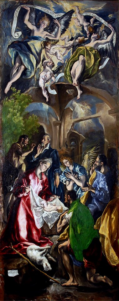 El Greco - The Adoration of the Shepherds (Bukarest)