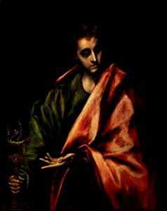 El Greco - San Juan Evangelista, Catedral de Toledo GRS01721