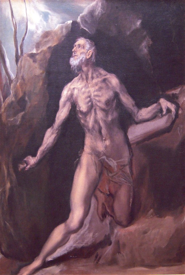 El Greco (Domenikos Theotokopoulos), Saint Jerome, 1610 till 1614