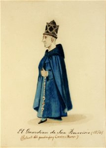 El Guardián de San Francisco (Retrato del padre fray Carlos Maza) (1850)