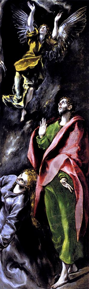 El Greco - The Crucifixion (detail) - WGA10529