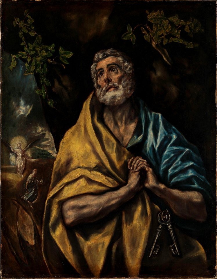 El Greco - Tears of St. Peter - NG.M.01346 - National Museum of Art, Architecture and Design