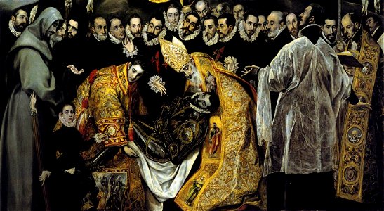 El Greco - The Burial of the Count of Orgaz (detail) - WGA10487