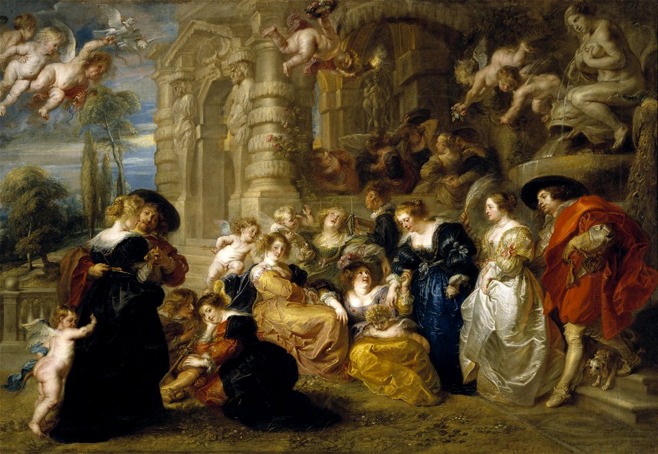 El jardín del amor Rubens lou