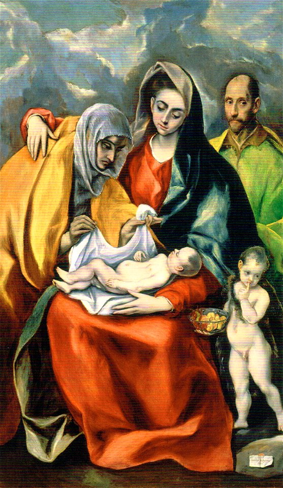 El Greco - The Holy Family - WGA10482