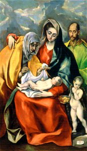 El Greco - The Holy Family - WGA10482
