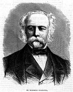 El mariscal Saldanha, en La Ilustración de Madrid