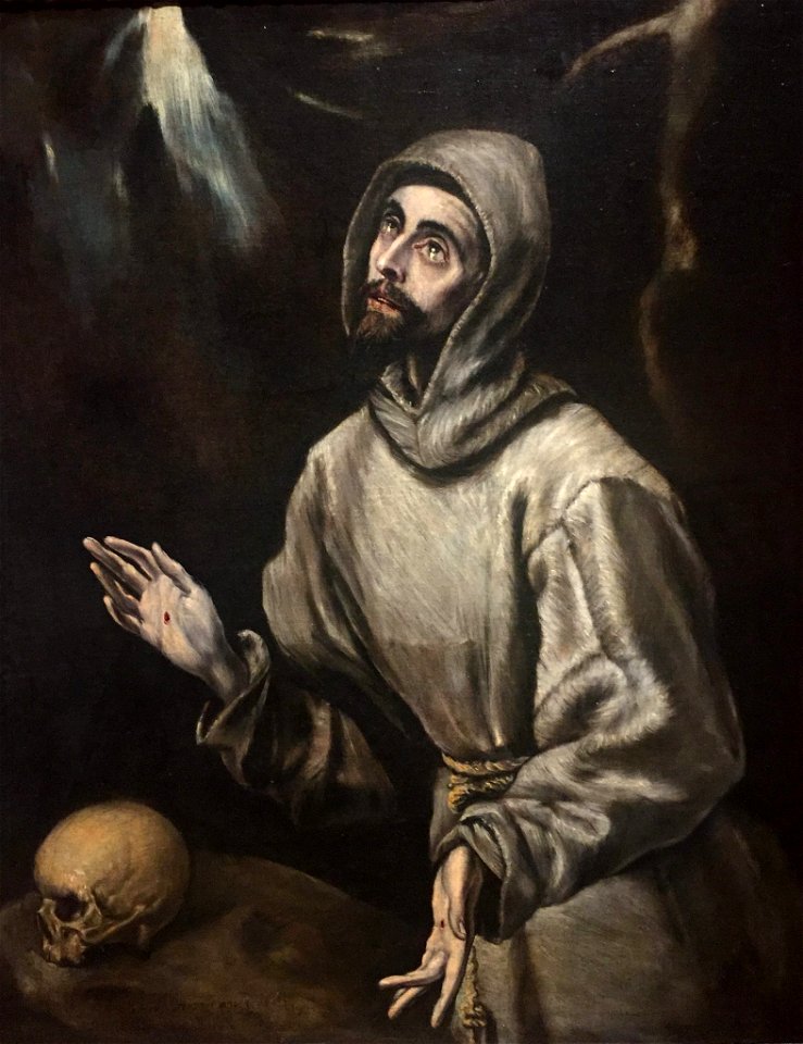 El Greco and studio - St.-Francis receiving the stigmata, William Helis