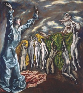El Greco - The Vision of Saint John