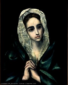 El Greco Copia de - Virgen Dolorosa, 01534